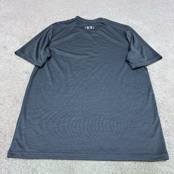 Under Armour T-Shirt Men’s Gray Short Sleeve Size Medium Loose - Picture 8 of 10